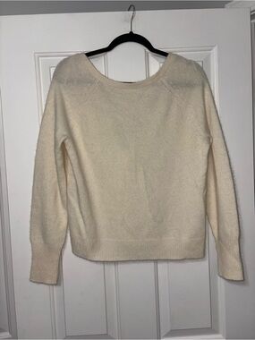 Vineyard Vines Bow Back Cream Crewneck Sweater